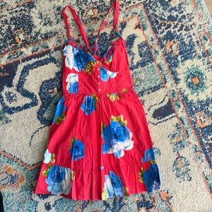 Abercrombie Floral A Line Sun Dress
